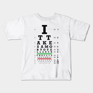 Truth Eye Chart Kids T-Shirt